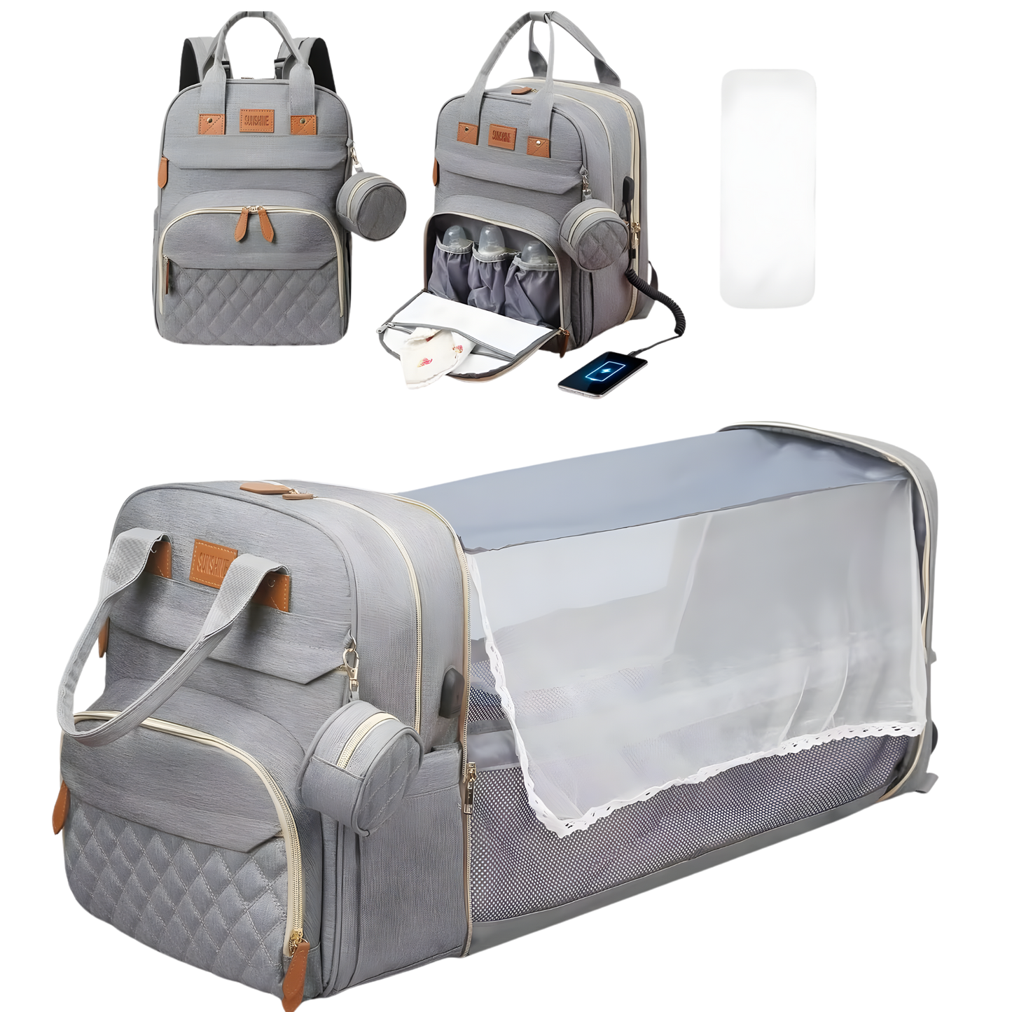 Mochila de bebé 3 en 1