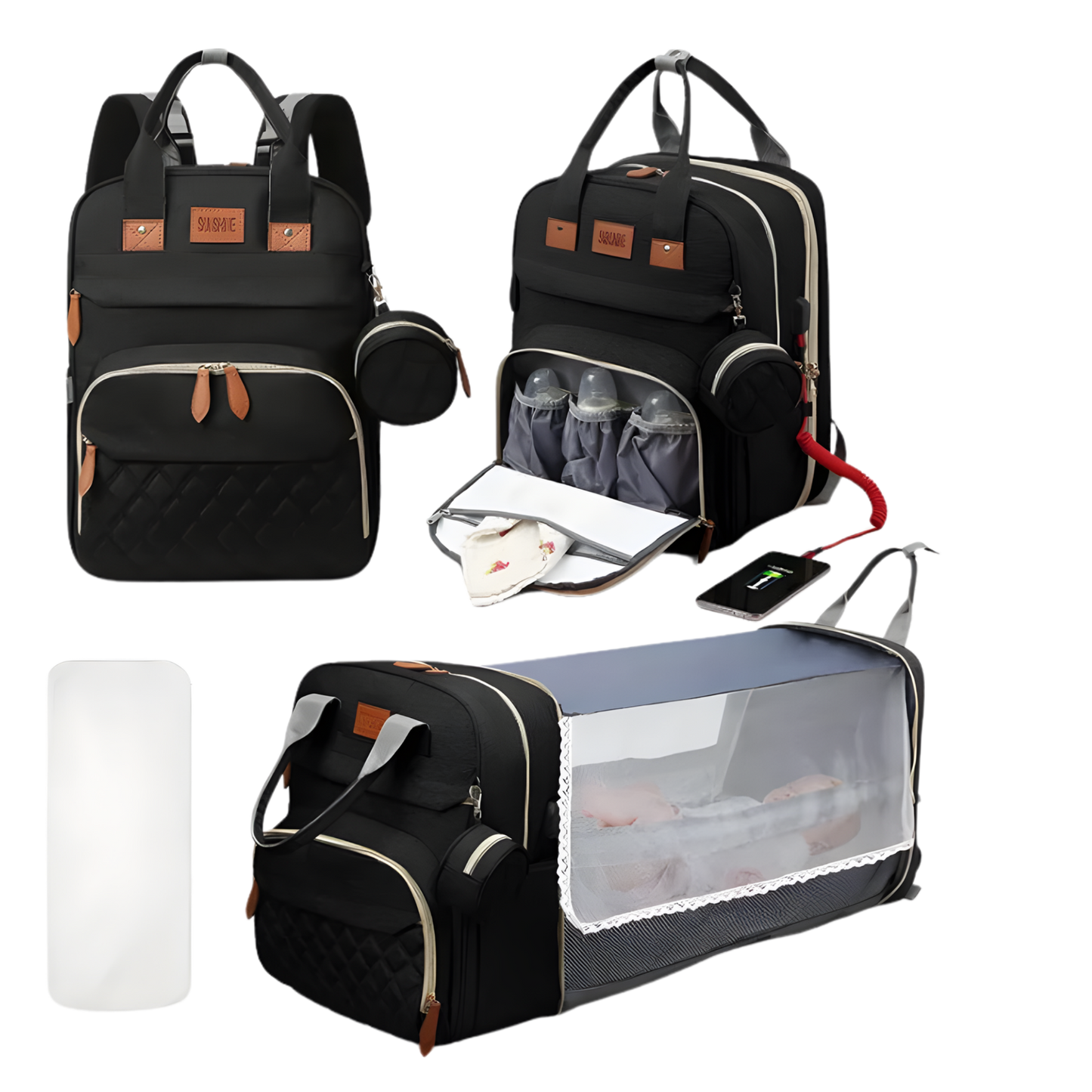 Mochila de bebé 3 en 1